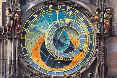 Astronomical Clock of Old Town Hall</br>
in the Czech capital of Prague